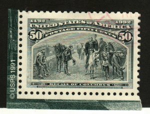 US #2626c used Recall of Columbus