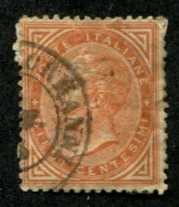 Italy SC# 27a Victor Emmanuel scv $5.50