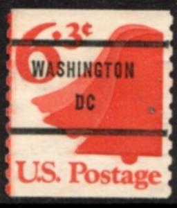 US Stamp #1518x81 - Liberty Bell Regular Issue 1973 Coil Precancel