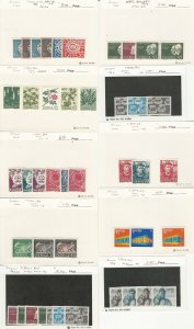 Sweden, Postage Stamp, #776//820 Most Mint NH, 1968-69, JFZ