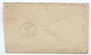 1889 New York #213 cover early International Machine Cancel [y3053]