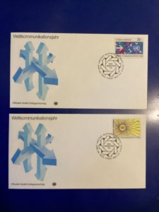 United Nations New York first day covers
