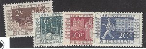 Netherlands SC#336-339 Used VF SCV$60.00...Fill a Key Spot(s)!