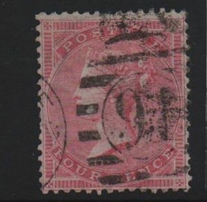 Great Britain Victoria 1857 SG66 4d Garter used (26863)