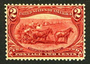 U.S. #286 MINT OG VLH