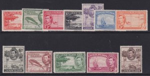 Cayman Islands, Scott 100-111 (SG 115-126), MLH/HR