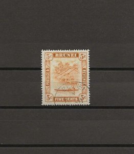 BRUNEI 1947/51 SG 82c USED Cat £275