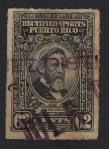 United States Puerto Rico  USED Scott Number  RE47  F-VF   -  BARNEYS 