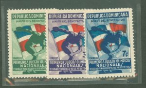 Dominican Republic #326-328  Single (Complete Set) (Olympics)