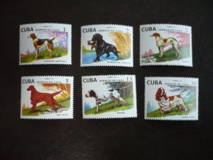 Stamps - Cuba - Scott# 2035-2040 - Mint Hinged Set of 6 Stamps