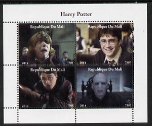 MALI - 2014 - Harry Potter - Perf 4v Sheet - MNH - Private Issue