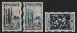 NEW CALEDONIA    300-302   MINT HINGED  SET