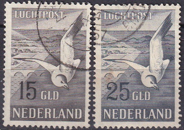 Netherlands #C13-4  F-VF Used CV $160.00  (Z7973)