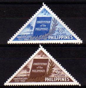 PHILIPPINES : Sc# 814+C82 MINT MNH