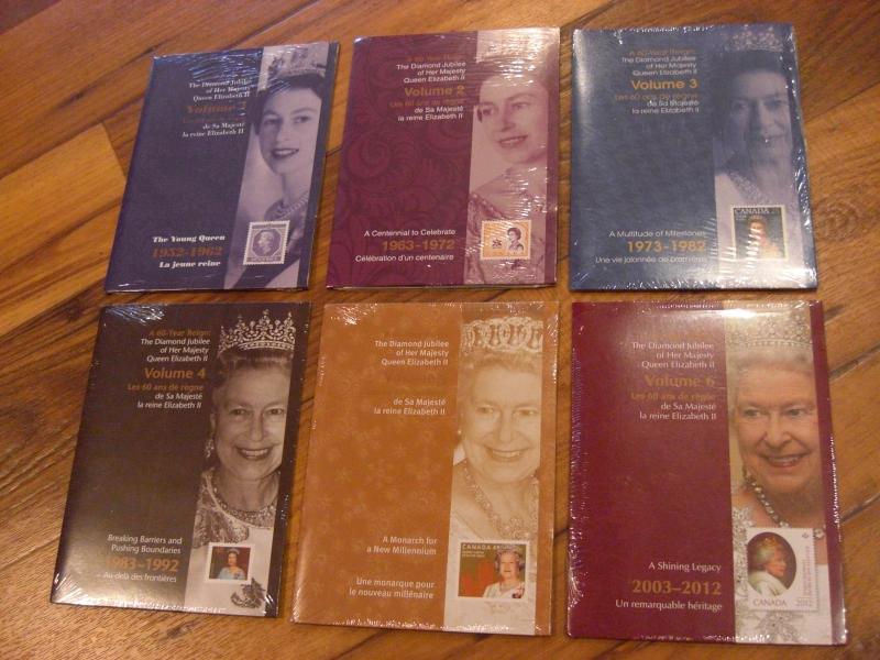 LIQUIDATION:Sealed Volume #1 to 6 Queen Elizabeth ll Diamond Jubilee Canada 2012