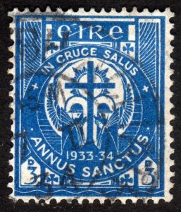 1933, Ireland 3p, Used, Sc 89