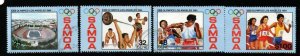 SAMOA SG678/81 1984 OLYMPIC GAMES   USED