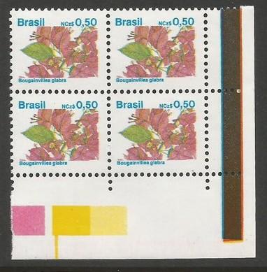 BRAZIL 2178 MNH BLOCK OF 4 [D1]