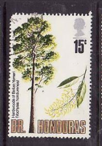 British Guinea-Sc#284- id7-used 15c Yemeri Tree-1971-