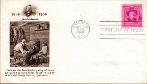 FDC 1948 SC #980 New 10c Airmail Stamp - Eatonton GA - Sheet of 4 - F63931