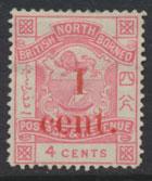 North Borneo  SG 63 no gum no cancel OPT  please see scans & details