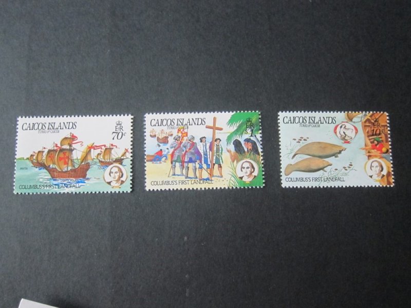 Turks & Caicos Islands 1984 Sc 50-2 set MNH