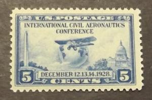 # 650 MNH 5c Aeronautics (1720)