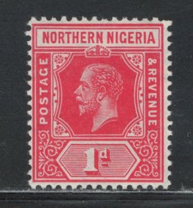 Northern Nigeria 1912 King George V 1p Scott # 41 MH