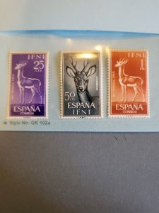 Stamps Ifni Scott #128-30 never hinged