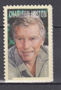 ​USA Sc#4892 Legends of Hollywood Charlton Heston forever stamp MNH