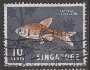 Singapore Sc#57 Used