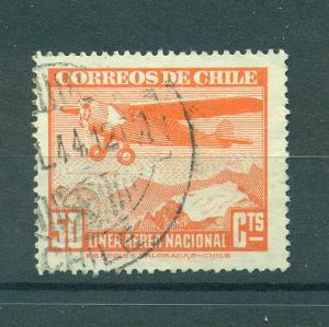Chile sc# C58 used cat value $.20