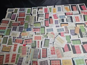 US Stamps Mint Mostly NH Early Booklet Pane & Unexploded Lot Scott Value $2,500
