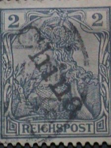 GERMANY-1898 BPP ERROR- OFFICE IN CHINA SCOTT NOT LISTED USED VF 125 YEARS OLD