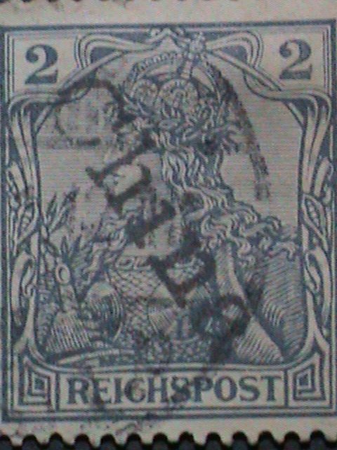 GERMANY-1898 BPP ERROR- OFFICE IN CHINA SCOTT NOT LISTED USED VF 125 YEARS OLD