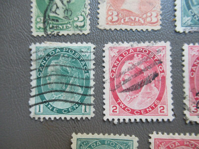 Early Canadian Misc. Stamps used 