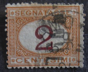 Italy #J4 Used- SCV=$24.00