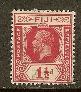 Fiji, Scott #97, 1 1/2p King George V, Wmk 4, Used