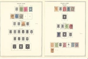 Finland Collection 1856-1964 on 31 Minkus Specialty Pages