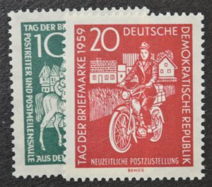 DDR Sc # 469-470, VF MNH