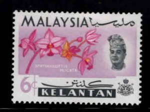 MALAYSIA Kelantan Scott 94 MH*  Sultan Yahya Petra Orchid stamp