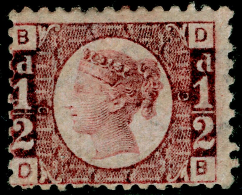 SG48, ½d rose-red plate 9, M MINT. Cat £5000. DB