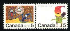 Can #519,522   pair  u   VF 1970 PD