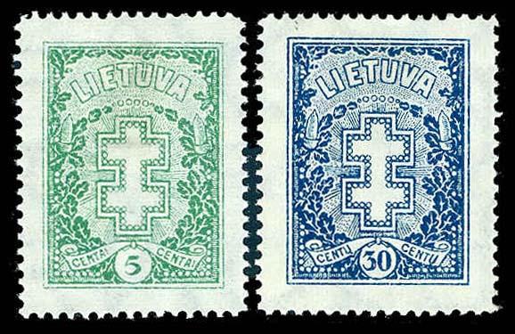 LITHUANIA 216-17  Mint (ID # 72816)