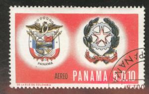 Panama  Scott 469C Favor Canceled CTO 1968 Research stamp 