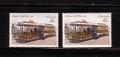 Australia Sc 1156a 1989 pf 14 1/2 booklet stamps