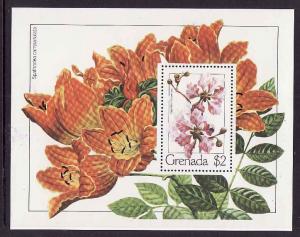 Grenada-Sc#914-unused NH sheet-Flowers-1979-