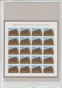 (F) USA #5251 Museum African American History Sheet of 20 Forever PO Sealed MNH