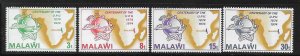 Malawi 1974 Centenary of Universal Postal Union UPU Sc 221-224 MNH A3424