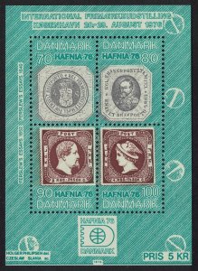 Denmark 'Hafnia 76' Stamp Exhibition 1976 MNH SG#MS596